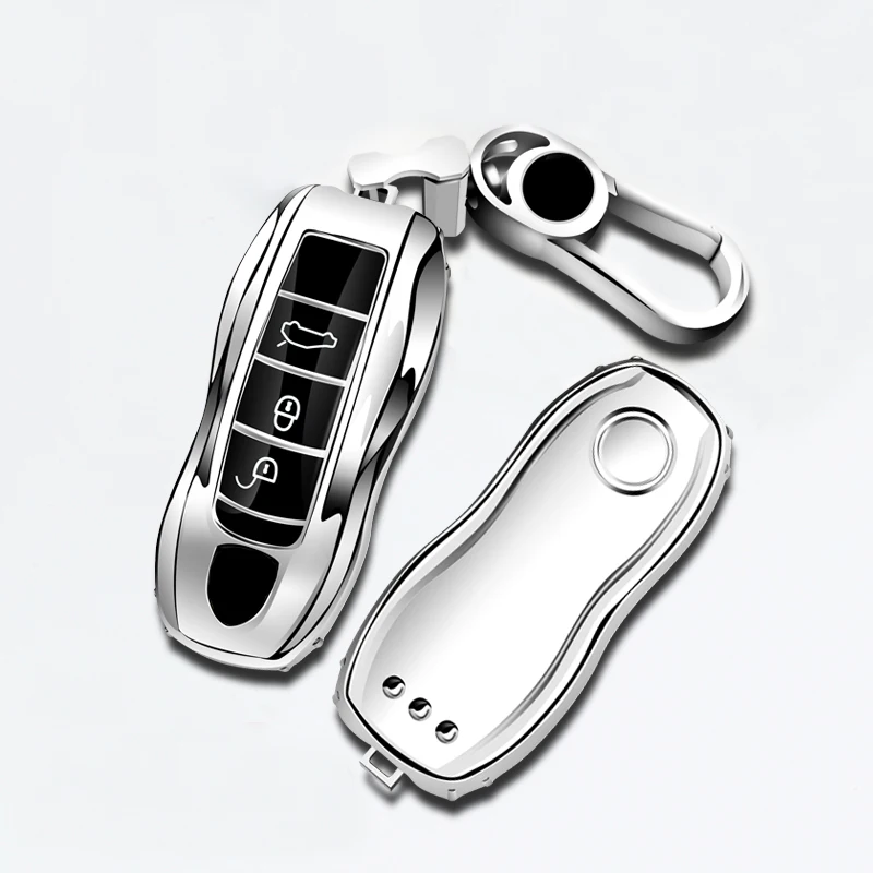 ТПУ чехол для ключей автомобиля, брелок для Porsche 911 Cayenne Cayman 718 Panamera авто аксессуары для укладки