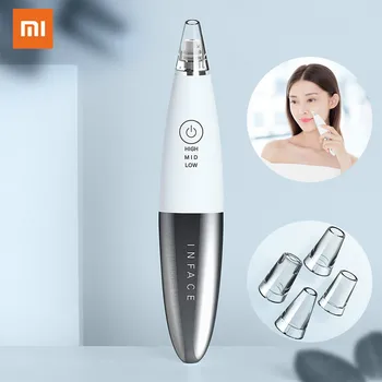 

Xiaomi InFace Face Deep Pore Cleaner Acne Pimple Removal Vacuum Suction Facial Beauty Tool Skin Care Electric Blackhead Remover