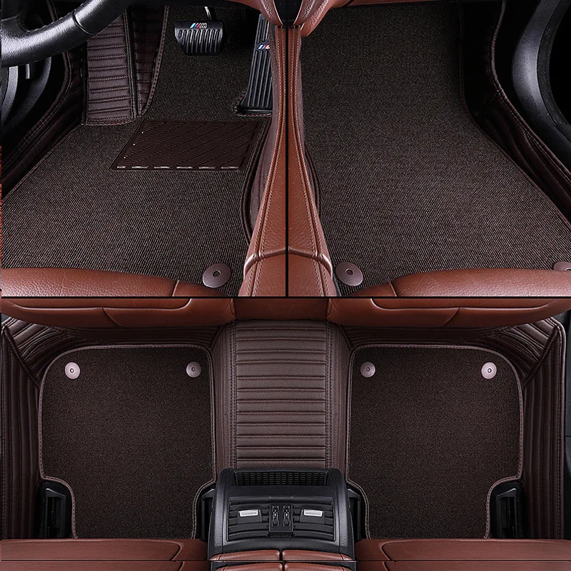 3D пользовательские подходящие автомобильные коврики для Porsche 911 718 Cayenne SUV Cayman Macan Panamera двухслойный ковер для стайлинга автомобиля