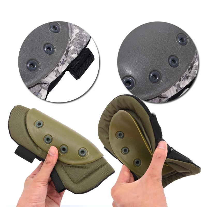 4 шт. Защитные Налокотники для взрослых в стиле милитари|Налокотники и