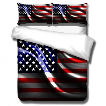 

Bedding Set Custom,Duvet Cover Set Queen/King Quilt/Blanket Cover Set Bedclothes flag United States USA 2/3pc bed set,drop ship