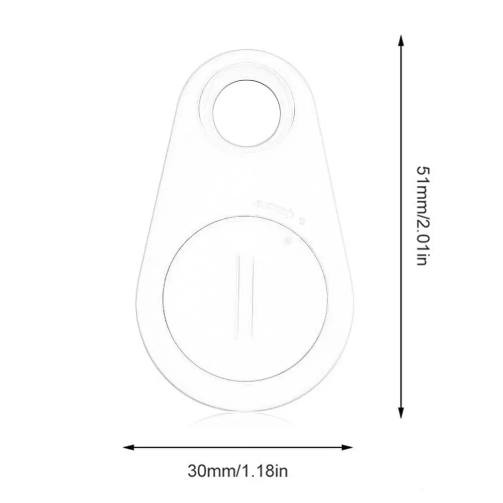Mini 4.0 GPS Traker Waterdrop Locator Portable Anti-lost Key Finder Pet Tracker Two Way Alarm Anti-Theft Device