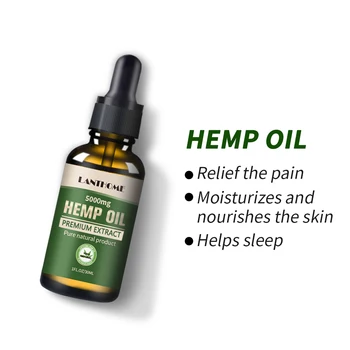 

Hemp Seeds Oil Extract 5000mg CBD OIL Anti-anxiety & Insomnia and Chronic Pain or Depress Efficiency