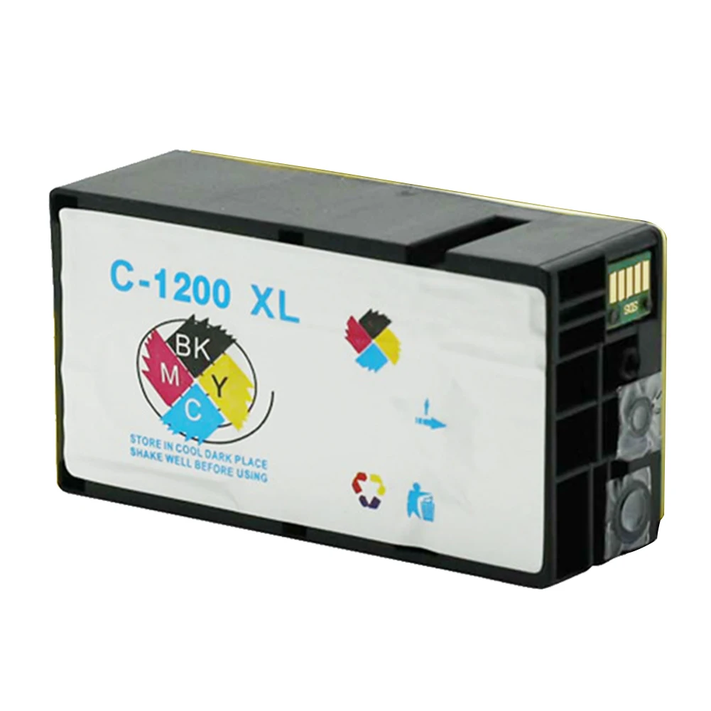 PGI-1200BK XL прочный Гладкий долговечный домашний принтер аксессуары заправленный стабильный Восстановленный чернильный ящик Замена для Canon