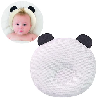 

0-24 Month Newborn Boy Girl Nursing 3D Breathable Mesh Pillows Home Decor Pillow Cushion Cotton Bedding Kid Head Shaping Pillow
