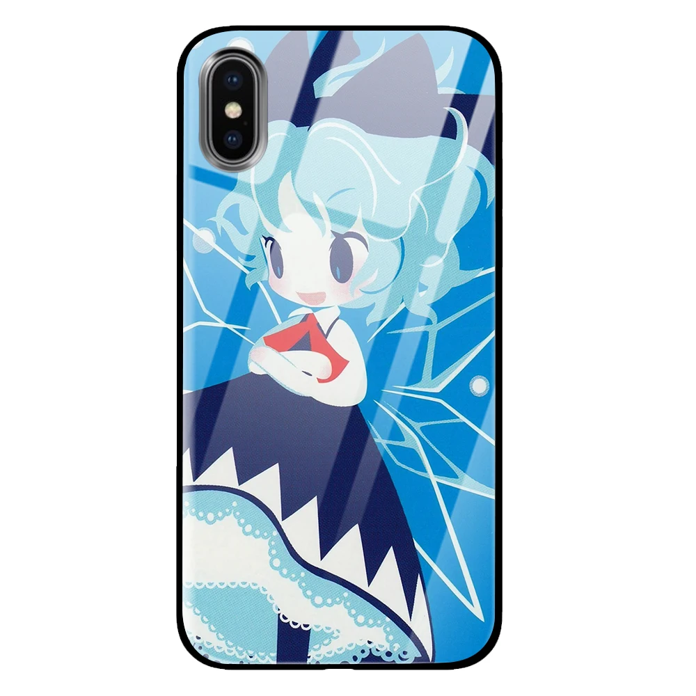 Япония крутая девушка для iPhone 5 5S 6 6s 7 8 Plus X XS XR 11 Pro макс. закаленное стекло чехлы - Цвет: 10