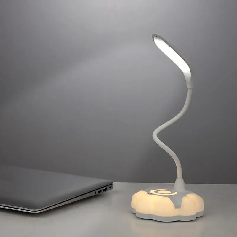 Candeeiro de Mesa Lâmpada de Mesa de Carregamento Flexo Olho Toque Estudo Lâmpadas Regulável Dobrável Luz Iluminação Interior Led Usb 8 High Quality Luzes e Iluminação