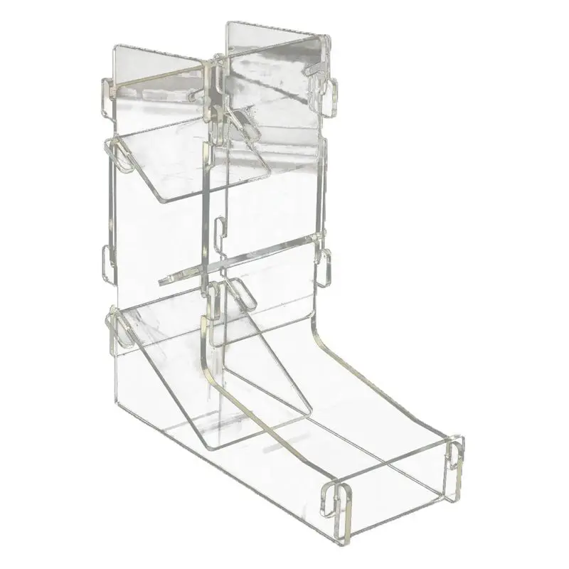 

Acrylic Transparent Prism Gaming Dice Towers Toy DIY Board Game 175X155X62mm