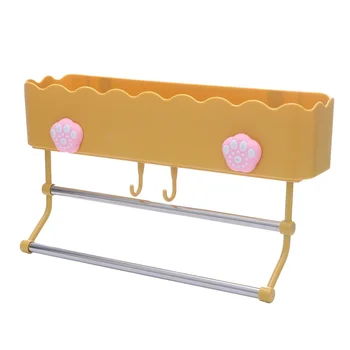 

1Pc Storage Rack Towel Storage Rack Multipurpose Shelf Bracket for Bathroom