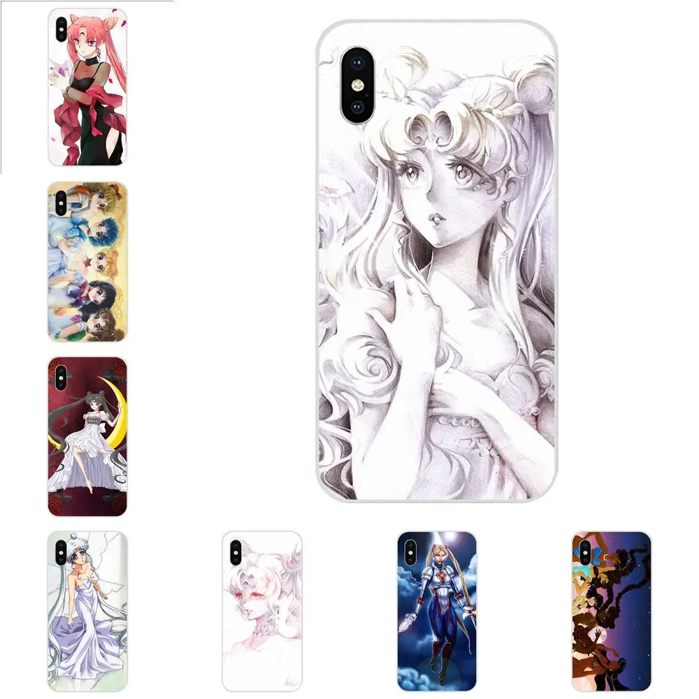Для Huawei P7 P8 P9 P10 P20 P30 Lite Mini Plus Pro Y9 Prime P Smart Z 2018 2019 Мягкий ТПУ ударопрочный Сейлор Мун