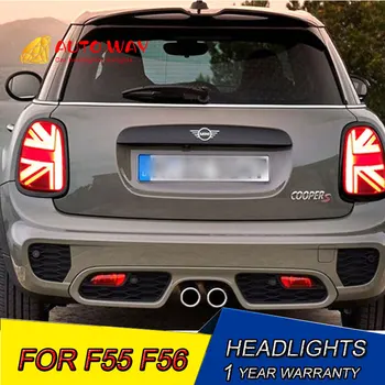 

Car Styling LED taillight 2014-2016 Case for F55 F56 F57 tail lights for BMW mini F55 F56 F57 cooper LED rear lamp tail LED lamp