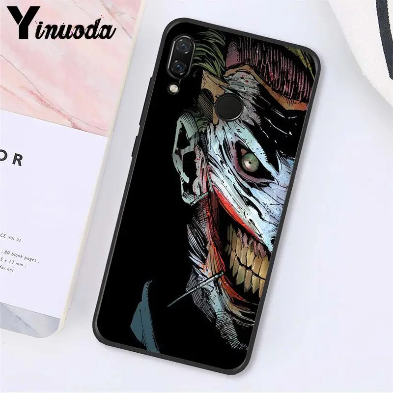 A15 Yinuoda, Бэтмен, Темный рыцарь, Джокер, чехол для телефона, для Xiaomi Redmi Note 7, 5, 4, Redmi 5 plus, 6A, Note8, 4X, Note8Pro - Цвет: A15