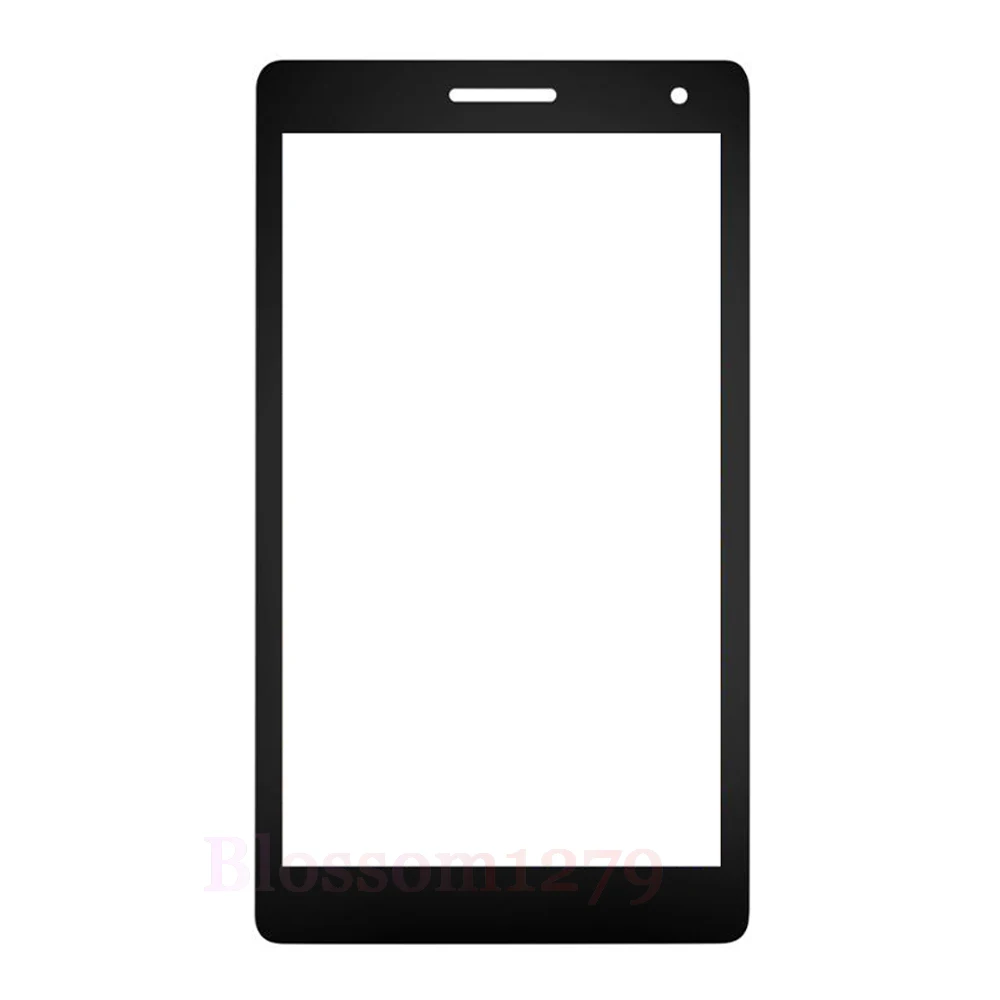 1 Uds frente de vidrio (No digitalizador táctil) exterior LCD Panel de pantalla para Huawei MediaPad T3 7,0 BG2-U01 BG2-W09 BG2-U03 de reemplazo