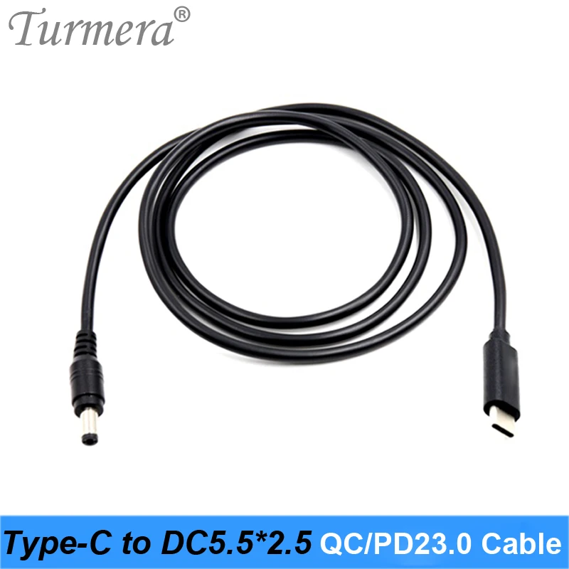 PD QC3.0 20V Trigger for PD Power Supply Type-C to DC 5.5*2.5mm Charging Cable Power Bank to TS100 Soldering Iron and Laptop Use afbeelding