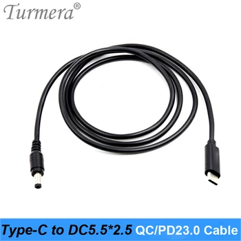 

PD QC3.0 20V Trigger for PD Power Supply Type-C to DC 5.5*2.5mm Charging Cable Power Bank to TS100 Soldering Iron and Laptop Use