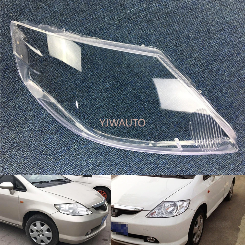 Headlamp Cover For Honda Fit Jazz Sedan 20032008 Headlight Lens Car