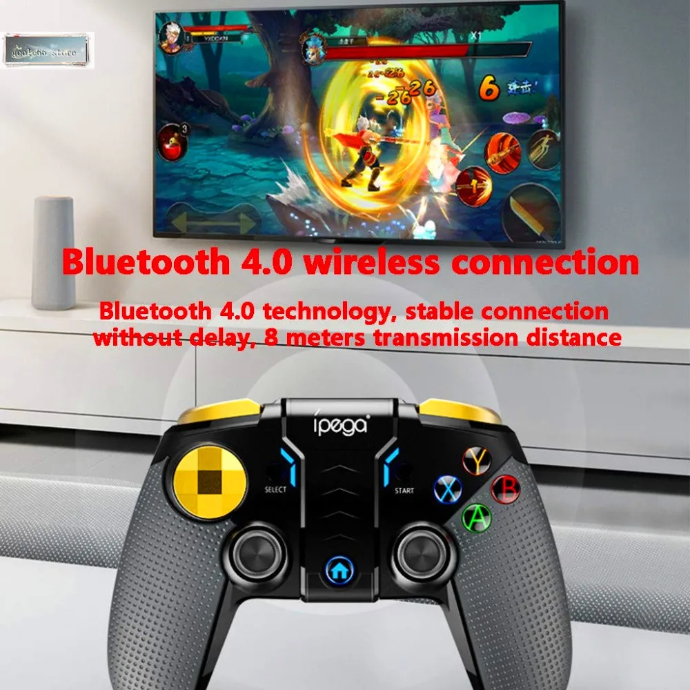 Ipega PG-9118 Draadloze Bluetooth геймпад Smart Draadloze джойстик для Slimme telefoon PC met telescopiche Houder