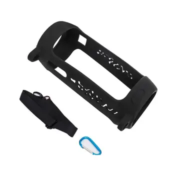 

Newest Explosion-proof Bluetooth Speaker Case Silicone Cover with Carabiner Strap for -JBL Pulse 4 Wireless Bluetooth Speaker Ba
