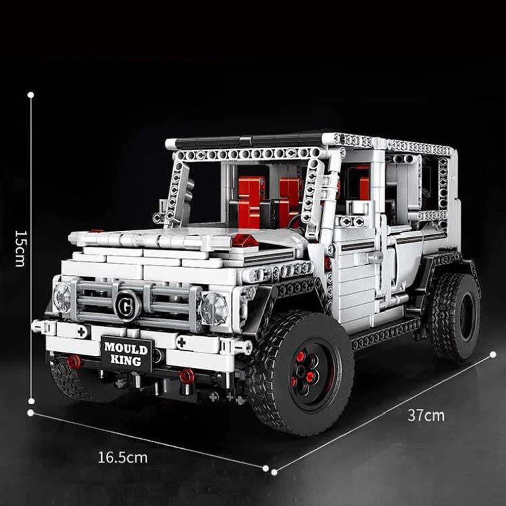 13069 Technic серия супер гоночный автомобиль MOC 2425 G500 модель строительные блоки кирпичи мальчик автомобили рождественские подарки игрушки для детей