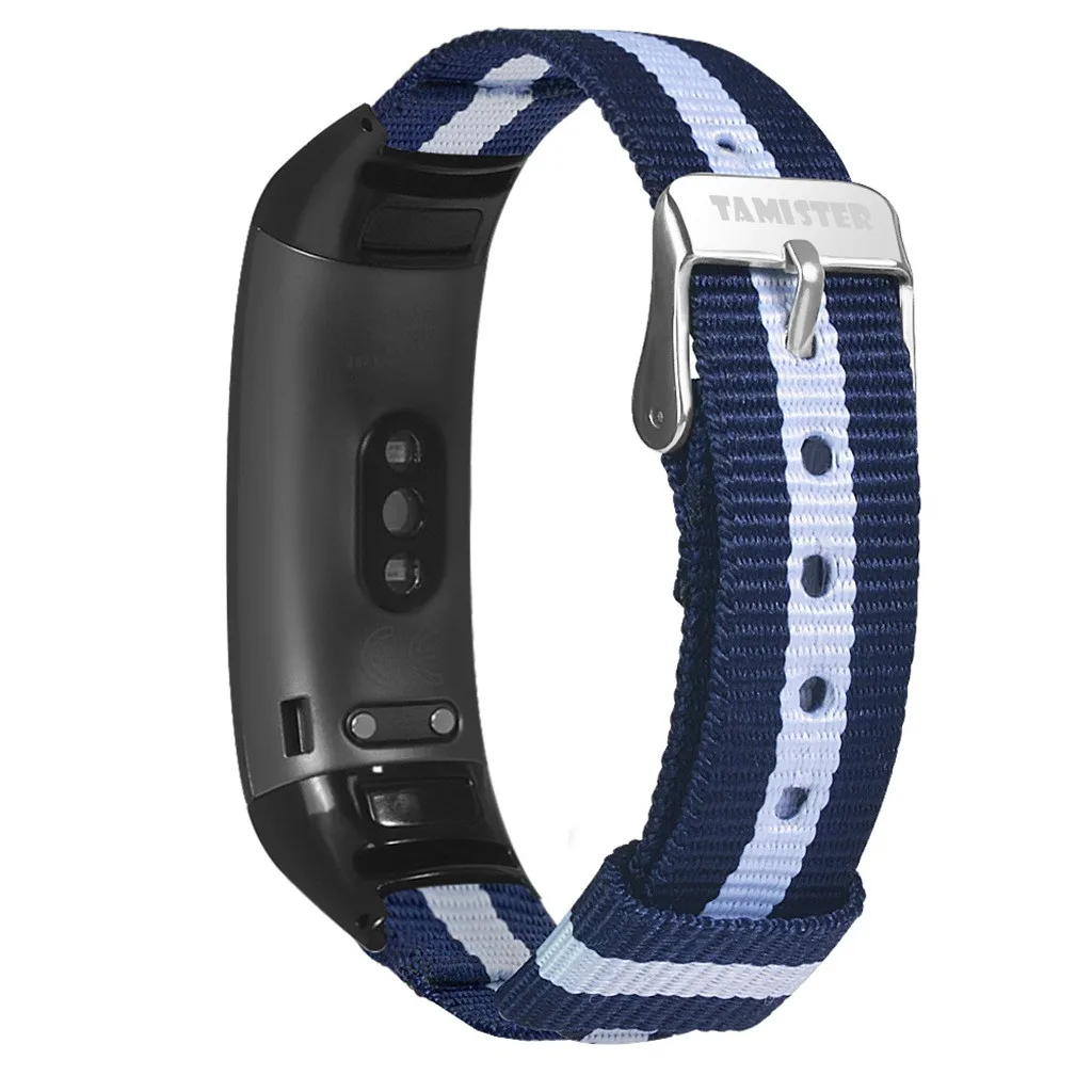 Ouhaobin ремешок на запястье для huawei Honor Band 5/4 нейлоновый металлический браслет спортивный ремешок для часов Смарт-браслет аксессуары