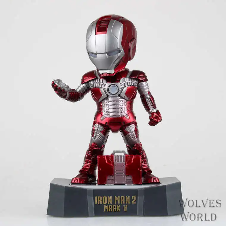 CapitaMall Anime Egg Attack002 Iron Man 2 Cute Mk5 MKV Shining Deck Carrying Case