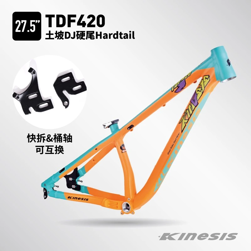 Kinesis TD420S mountain bike frame Aluminum Frame Compatible With 27