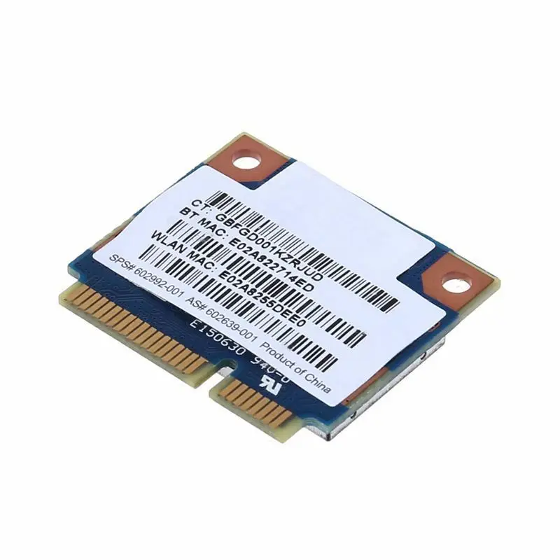 Беспроводная сетевая карта 300M WiFi WLAN Bluetooth 3,0 PCI-E карта для hp RT3090BC4 ProBook