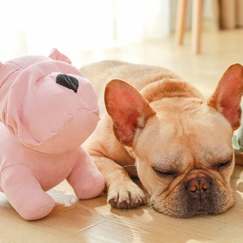Форма бульдога для домашних животных, жевательные Игрушки для маленьких и больших укус собаки, устойчивые для чистки зубов собаки, игрушки для собак, товары для домашних животных
