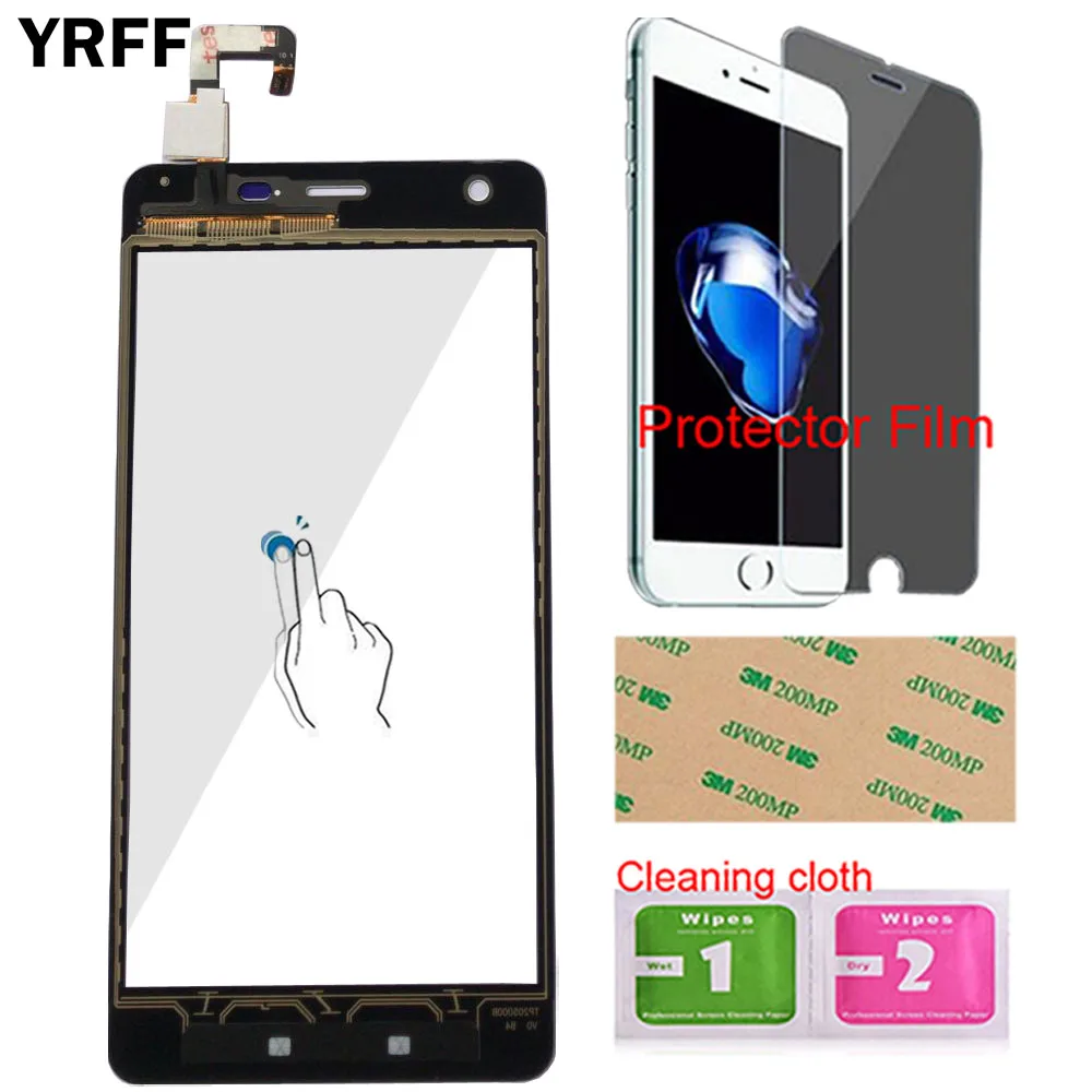 Телефон 5,5 ''сенсорный экран для Ulefone мощность сенсорный экран дигитайзер Панель переднее стекло сенсорный экран сенсор 3M клей защитная пленка