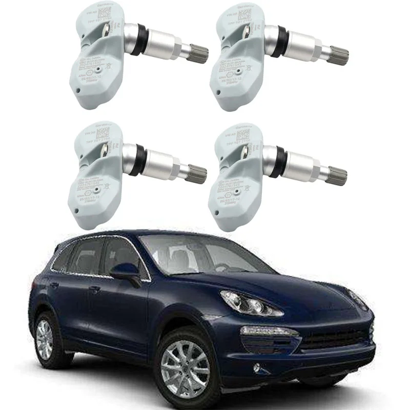 4 pieces Датчик давления в шинах TPMS 315 МГц для Audi A8 Porsche-Cayman 7PP907275G - Цвет: 4 pieces