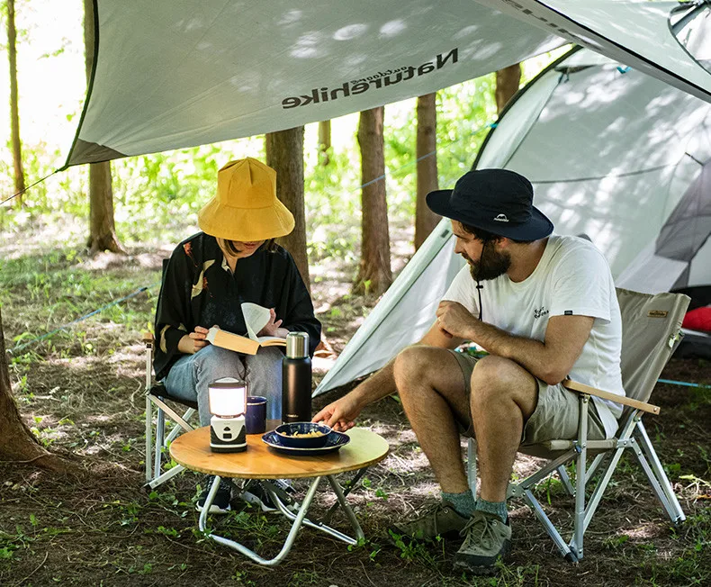 Naturehike Крытый складной деревянный круглый стол портативный Открытый Пикник барбекю складной столик для кемпинга складной маленький стол