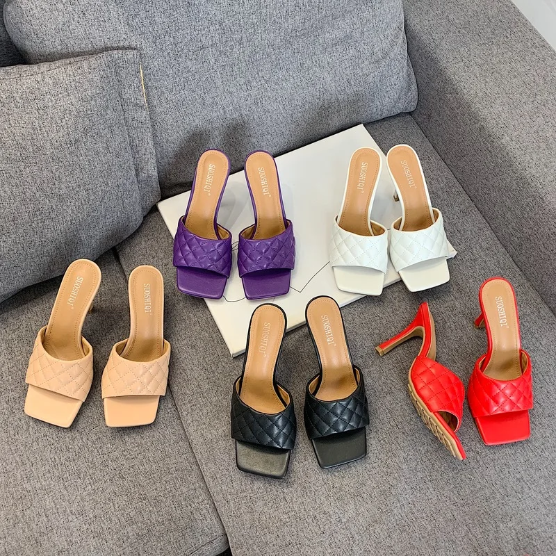 purple mules