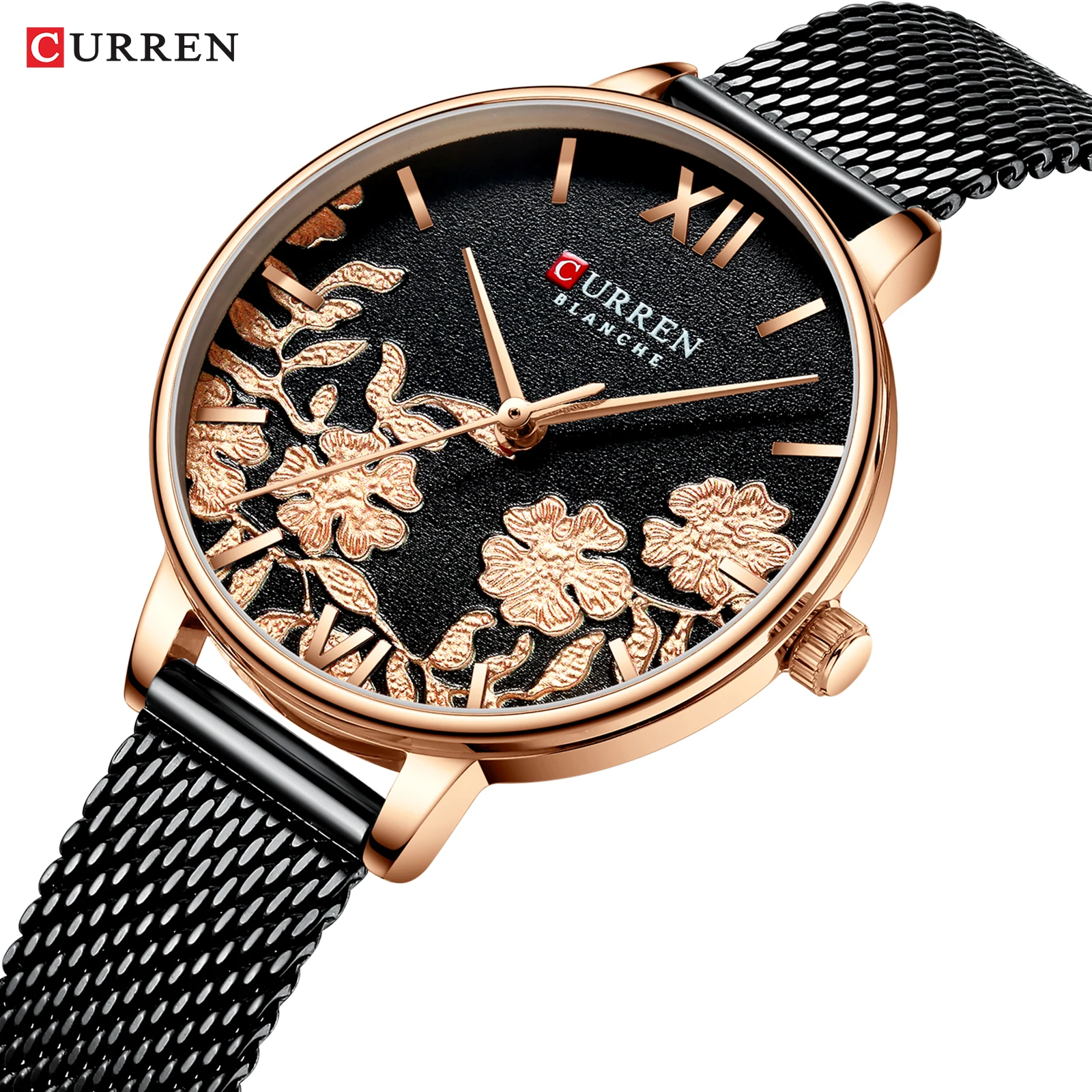 

Top Brand CURREN Luxury Women Watches Quartz Waterproof Clock New Design Sports Watch Women Fashion Wristwatch Relogio Feminino