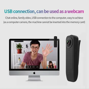 

New Wearable HD 1080P Min Camera Video Recorder with Night Vision Motion Detection Small Security Cam for Home Outside Camcorder