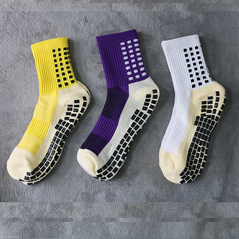 Influencia chico hierro Calcetines de fútbol antideslizantes para hombre, medias deportivas de  algodón, del mismo tipo que el Trusox, novedad _ - AliExpress Mobile