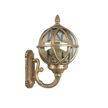 E27 алюминиевый сплав уличный сад украшения открытый водонепроницаемый фонарь лампа для освещения подъезда и коридора балкон забор старинный настенный светильник