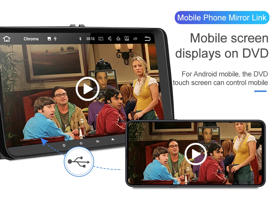 Perfect Android 9.0 Car Multimedia Player Navigation Car Radio 2 Din Stereo DVD For Mercedes Benz SMART 2016 VW Touareg Multivan T5 2010 13