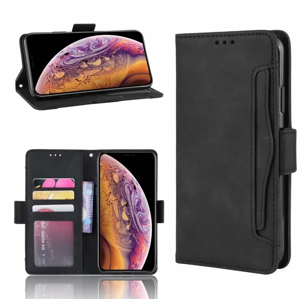 

Vintage Flip Wallet Folio Book PU Leather Magnetic closure Protection Case Cover For Samsung Galaxy A10