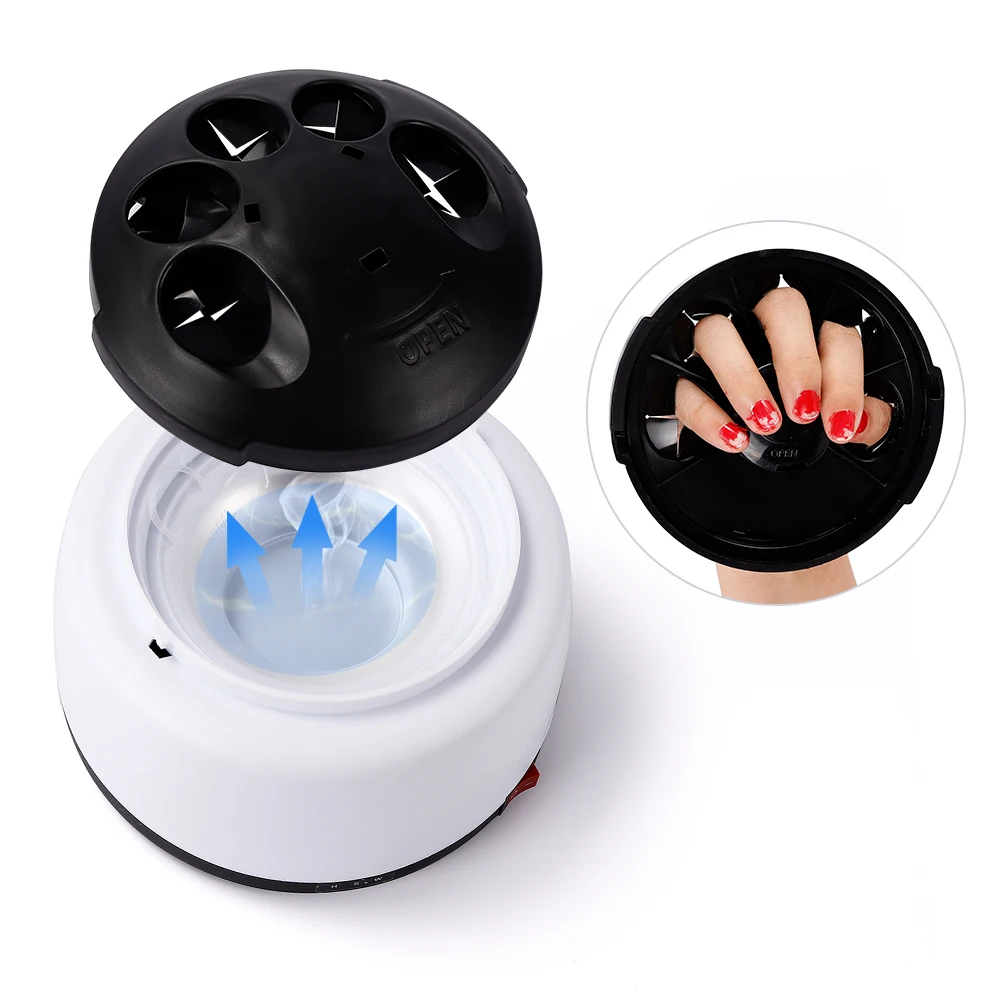 Dampf-Nagellack-Entfernungsmaschine, UV-Gel-Nagellack-Entferner, Dampferhitzer, Aceton, UV-Gel-Nagellack-Entferner, Einweichen, Dampf, Entfernen von Nagellack_voghion.com