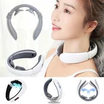 

Cervical Massager Low Frequency Magnetic Therapy Pulse Infrared Heating Pain Tool Neck Massager