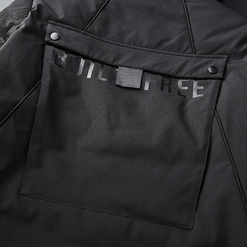 Winter Thicken Down Jacket for Men Hooded Down Coat Warm Outwear Mid-long Regular Top Waterproof Outerwear Parka