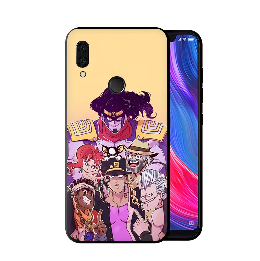 EWAU JoJo Джонатан Joestar силиконовый чехол для телефона для Xiaomi Redmi Note 4 4X5, 6, 7, 8 Pro 5A премьер-8 T - Цвет: B1