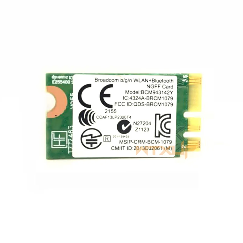 Беспроводная карта адаптера Broadcom BCM943142Y 150 Мбит/с Wlan + Bluetooth M.2 NGFF WiFi BT 4 0 802.11b/G/N SPS: