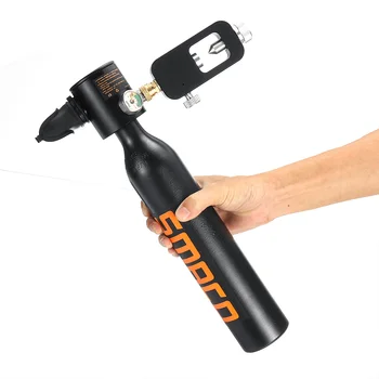 

SMACO 0.5L Portable Diving Reserve Air Tank Set Scuba Hand Pump Oxygen Cylinder Respiratoor