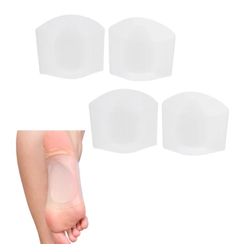 

4x Gel Insoles Sets, Flat Feet Gel High Heel Orthotic Pad, Comfortable Foot Pads, Foot Care Shoes Shield