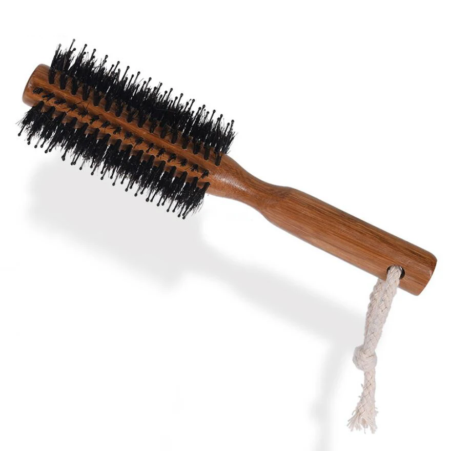 1pc comb Профессиональная расческа для укладки волос, утолщенная расческа для волос из бамбукового дерева, парикмахерские щетки для завивки, расческа - Цвет: 1pc comb