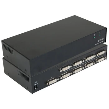 

8-port DVI Splitter 1X8 DVI 1 in 8 out for PC laptop Projector up to 1920X1080 supported