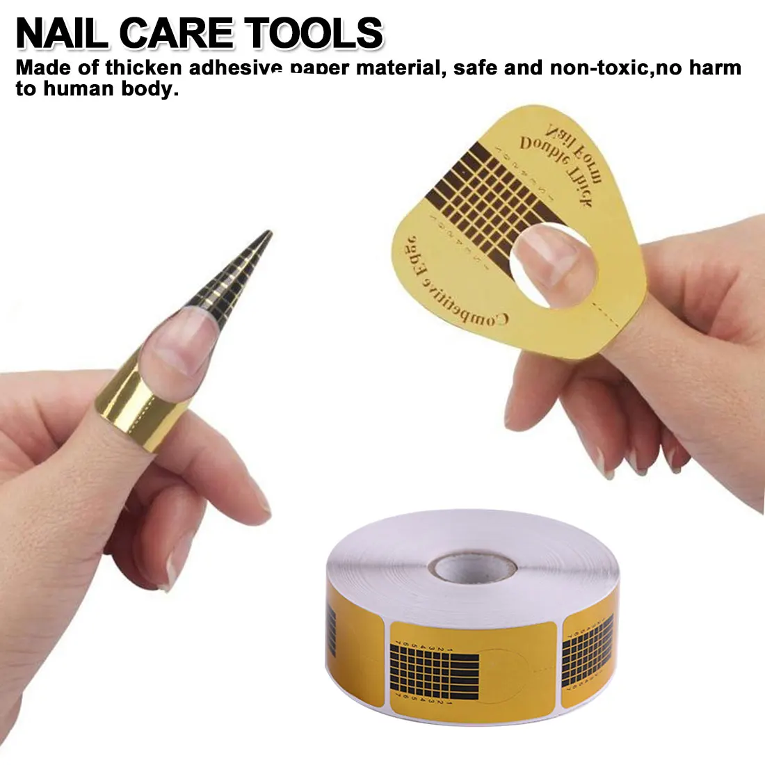 

Nail Extension Nail Art Varni 100Pcs/Pack Nail Extension Gel Poly Gel Builder Gel For Finger Extension UV Gel Polish Forms