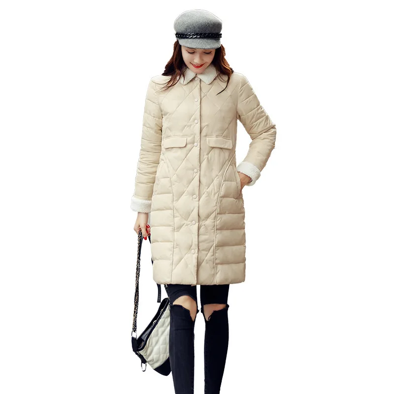 

Ladies Fashion Coat Winter down parka women's winter collar loose and thick jacket fashion new jacket 8815