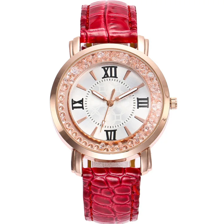 

Cross Border Hot Selling Ladies' Watch Quicksand Ball Bearing Quartz Watch Fashion New Style Students Belt Watch Women's Current